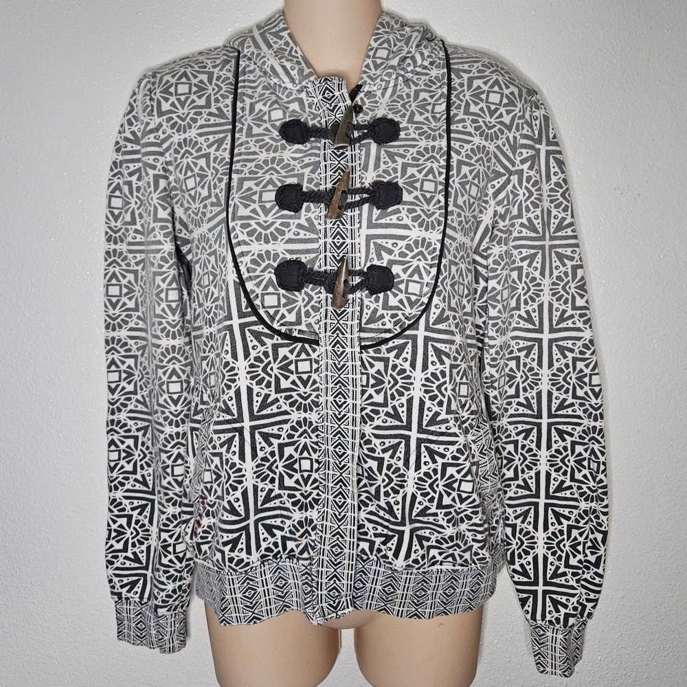 Billabong Geometric‎ Print Toggle Hoodie